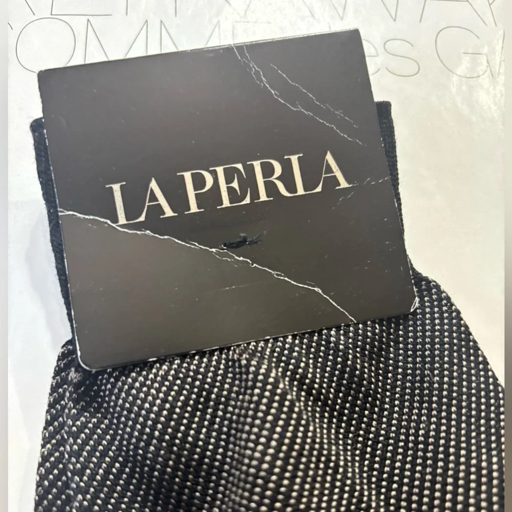 LA PERLA man's socks silk blend mid calf socks